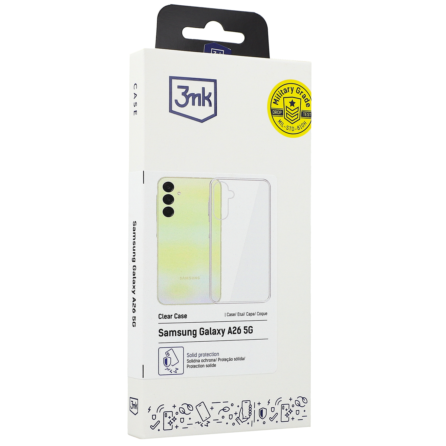Etui 3mk Clear Case do Galaxy A26 5G, przezroczyste
